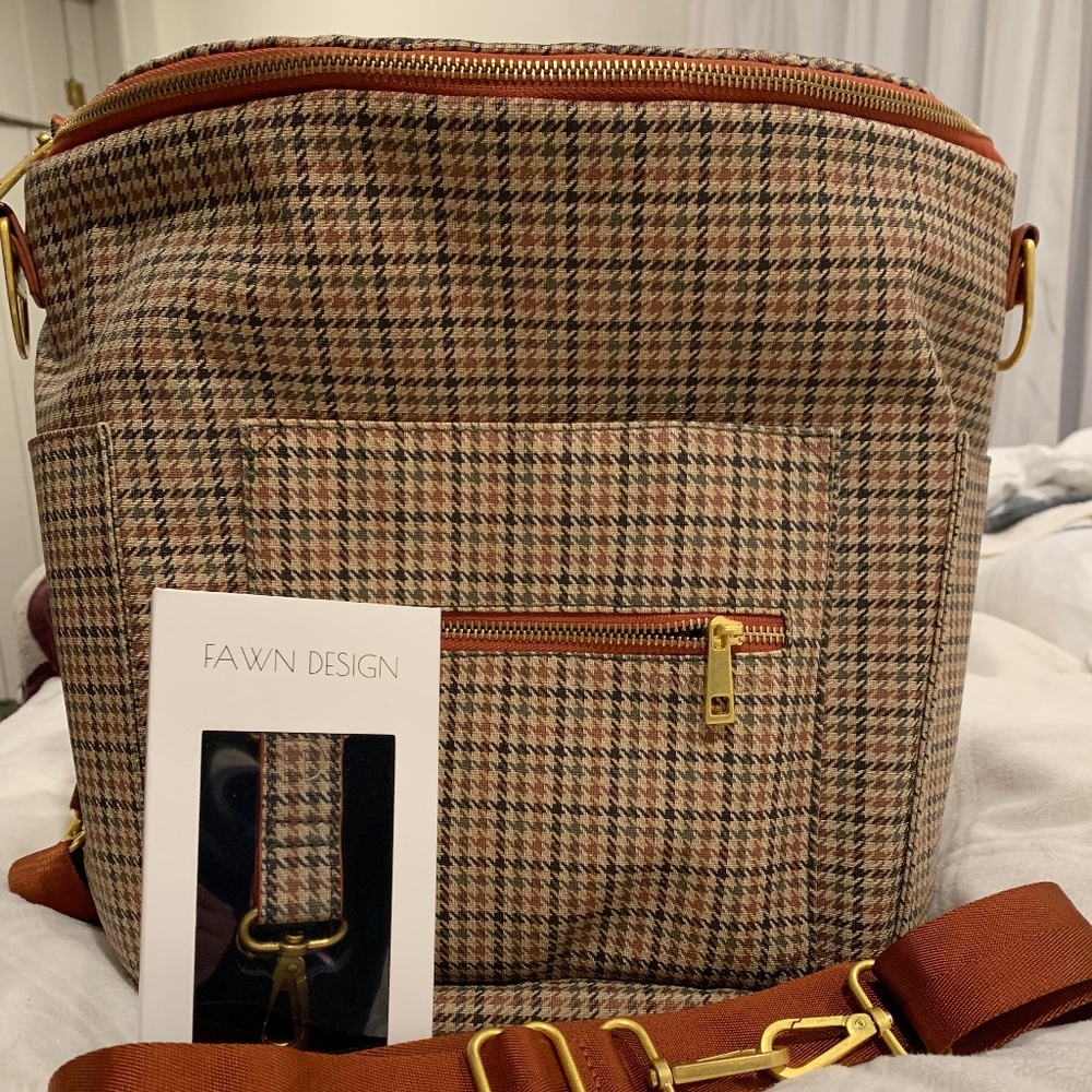 ⚠️ PRICE FIRM⚠️ Fawn Des. Diaper Bag & Accessories